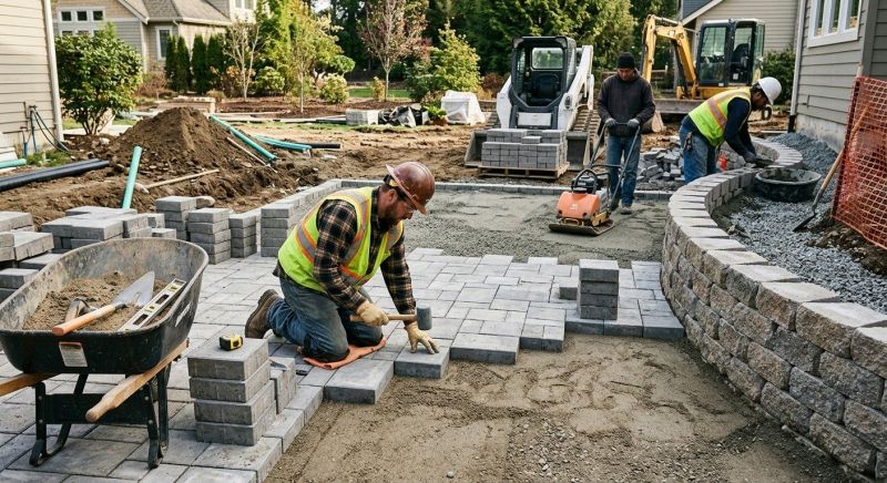 Block Pavers Installation in Boston, MA