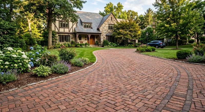 Brick Driveway Installation in Norwalk, CT