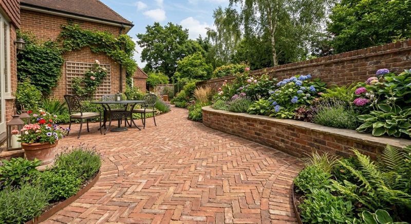 Brick Hardscape Construction in Providence, RI
