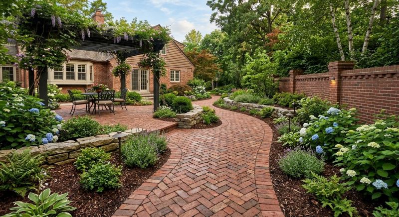 Brick Hardscaping in Warwick, RI