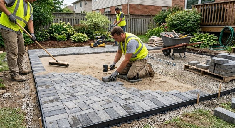 Cement Pavers Installation in Fairfield County, CT