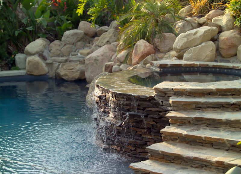 Garden Waterfall Installation in Honolulu, HI