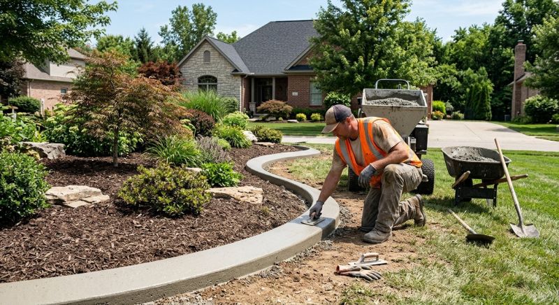 Landscape Curbing Installation in Citrus County, FL