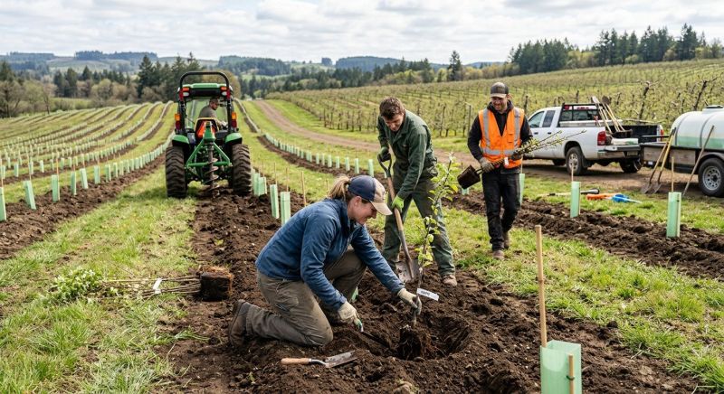 Orchard Planting in Ventura County, CA