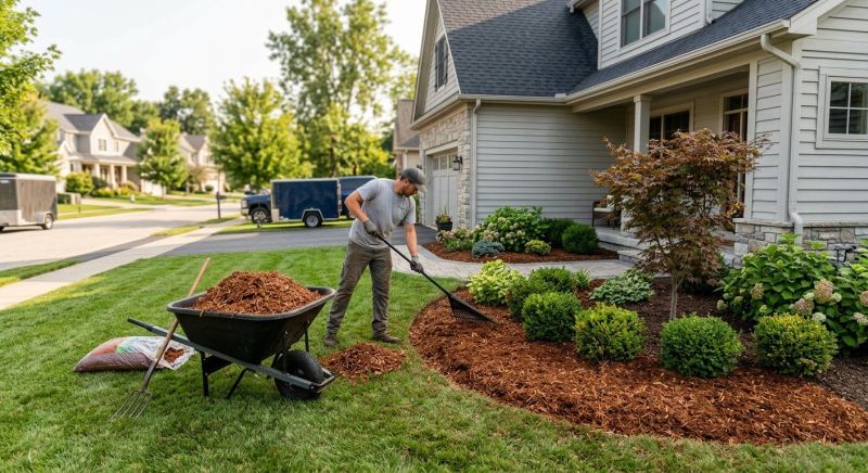 Organic Mulch Installation in Honolulu, HI