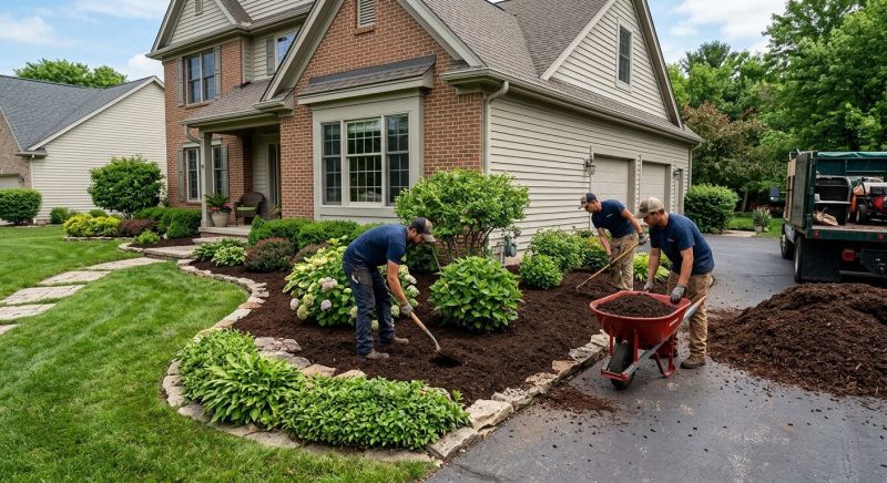 Organic Mulch Installation in Ventura County, CA