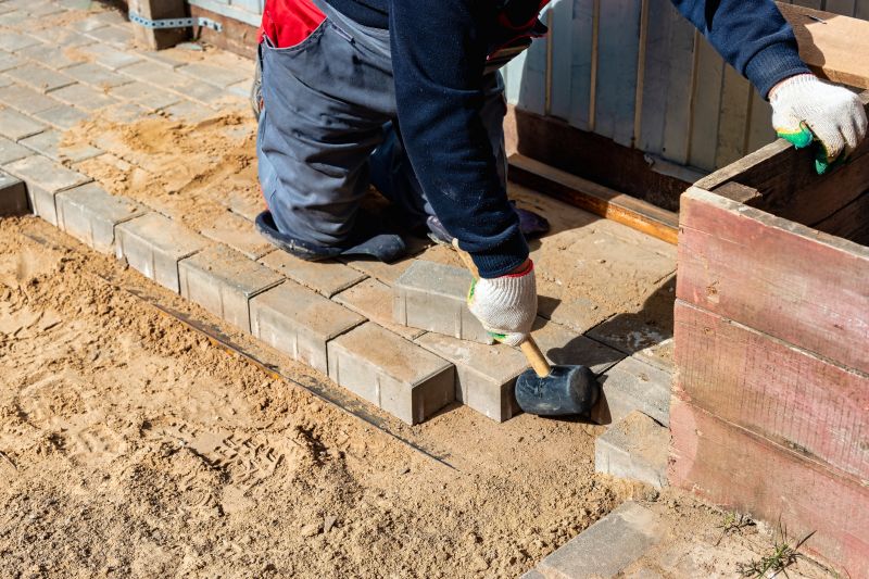 Patio Brick Installation in Norwalk, CT