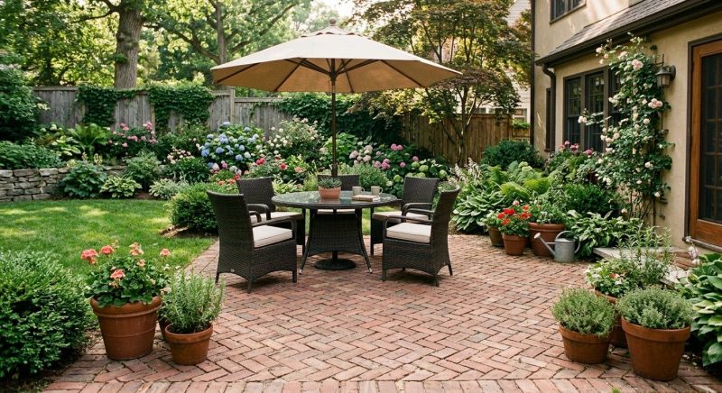 Patio Brick Installation in Warwick, RI
