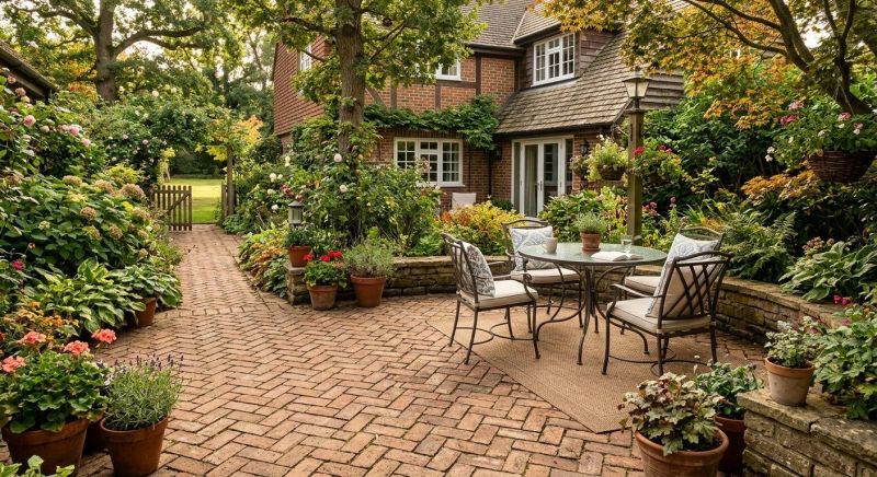 Patio Brick Installation in Warwick, RI