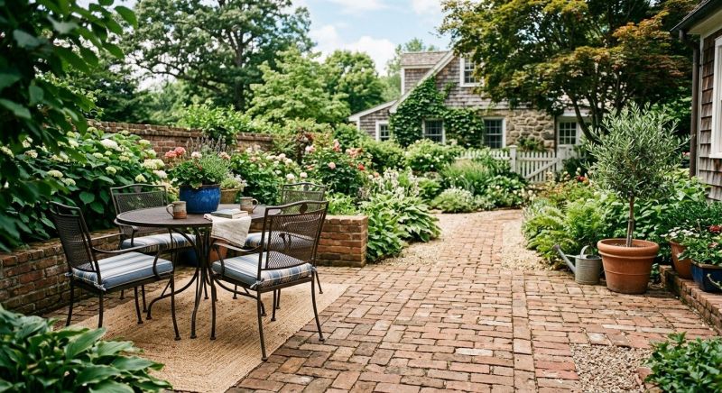 Patio Brick Installation in Greenwich, CT