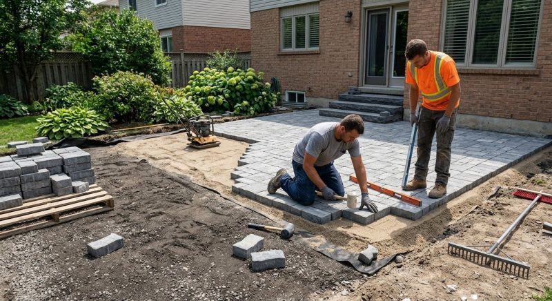 Patio Pavers Construction in Boston, MA