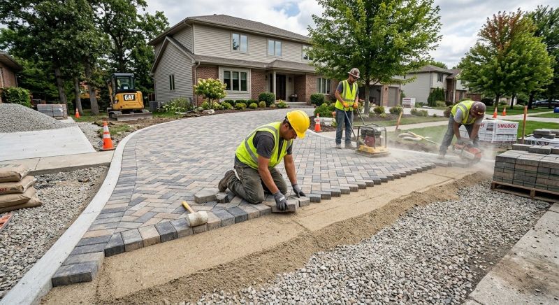 Paver Driveway Installation in Denver County, CO