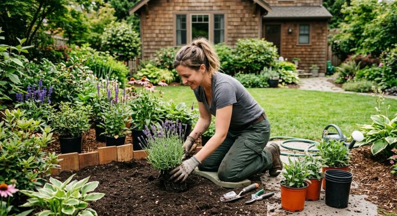 Spring Garden Maintenance in Ventura County, CA