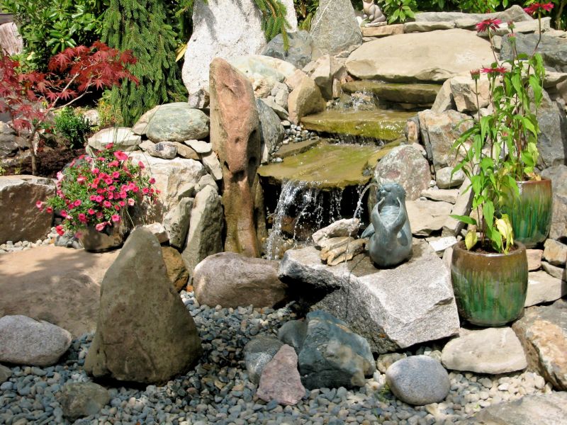Multi-tier Water Feature